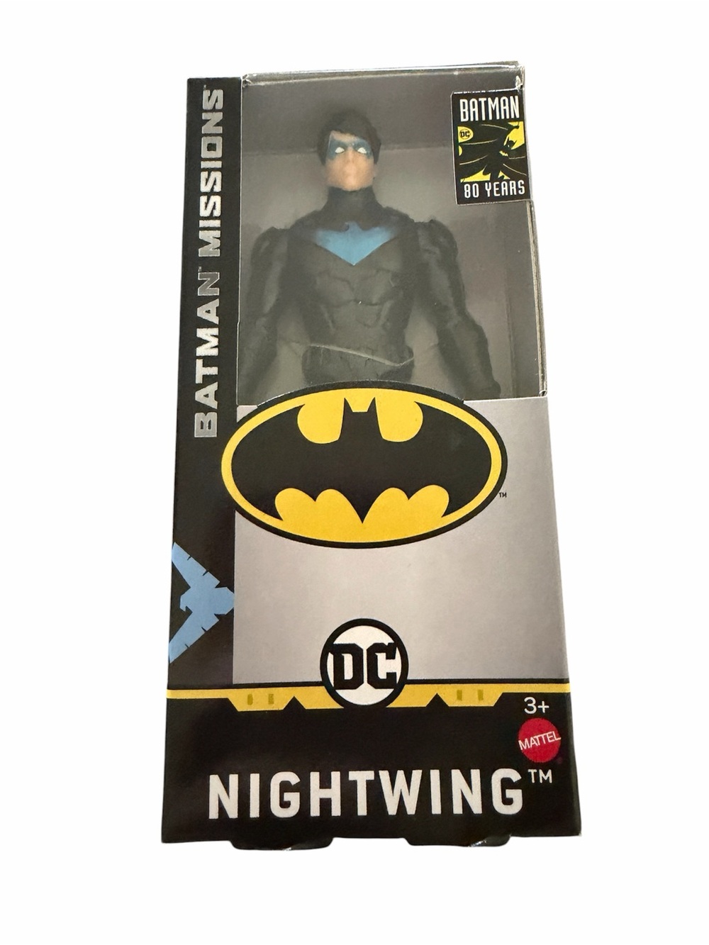 DC Batman Missions Nightwing 6” Action Figure NEW Mattel